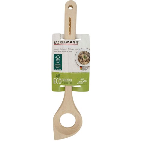 Fackelmann 31044 Cucchiaio da Risotto, Legno, 30 x 6,2 cm