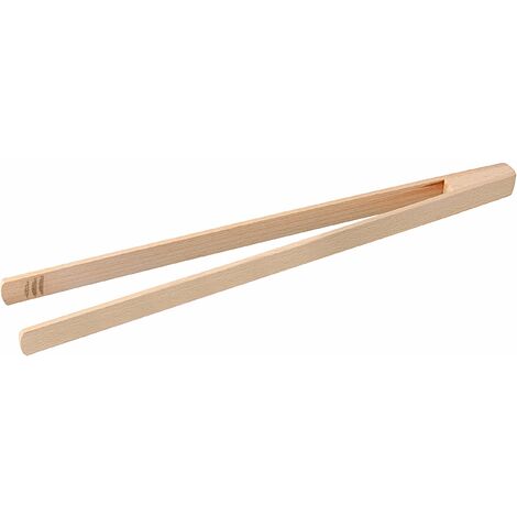 Fackelmann 31086 Fair – Pinza per servire Legno di faggio Beige 45 x 2,7 x 6 cm