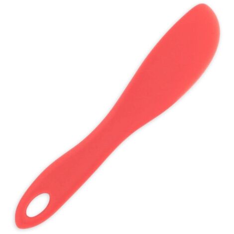 Fackelmann 40214 - Spatola per spalmare, spalmare, spatola, Nylon, Rosso, 17,3 x 3,3 cm