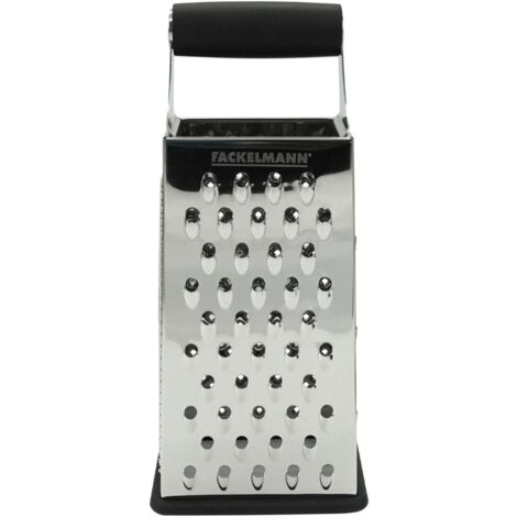 Fackelmann 45424 - Grattugia quadrangolare, in acciaio INOX