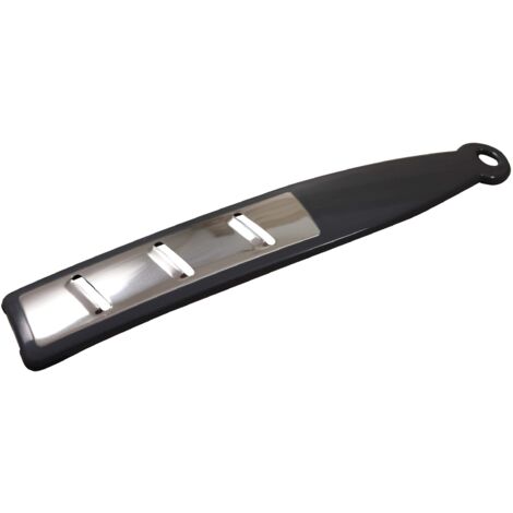Fackelmann 45477 Affetta Verdura e Frutta, 29 cm, Sybaris Collection, (Colore: Grigio), quantità: 1 Pezzo, Acciaio Inossidabile