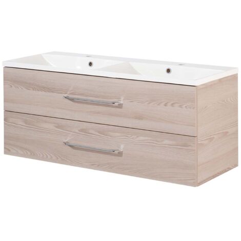 FACKELMANN B.clever Doppelwaschtischset 120cm Korpusfarbe: