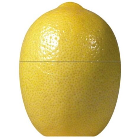 Fackelmann Contenitore Salvafreschezza per Conservare il Limone, Plastica, Giallo