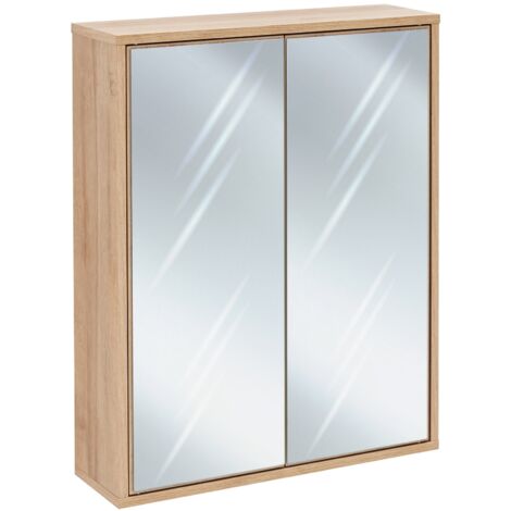 FACKELMANN Finn Spiegelschrank 60cm - Ast-Eiche