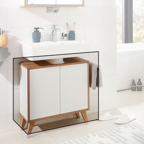 FACKELMANN Finn Waschtischunterschrank 60cm Weiß matt