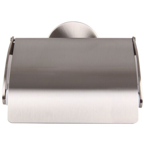 Fackelmann FUSION Toilettenpapierhalter Edelstahl Optik mit Befestigungsmaterial"-"86960