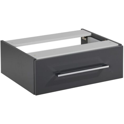 Fackelmann HYPE 3.0 Unterbauschrank 60 cm, Anthrazit, 1 Schublade"-"83231