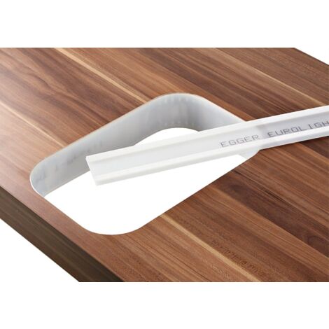 Fackelmann HYPE Kanteneinfassprofil Waschtischplatte Badmöbel Badzubehör 110 cm"-"83285