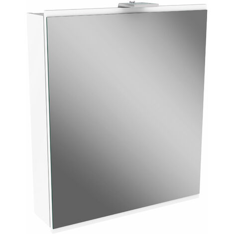 FACKELMANN Lima Spiegelschrank 60cm Korpusfarbe: Weiß Matt