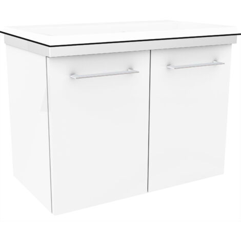 FACKELMANN Lima Waschtischunterschrank 60cm Korpusfarbe: Weiß