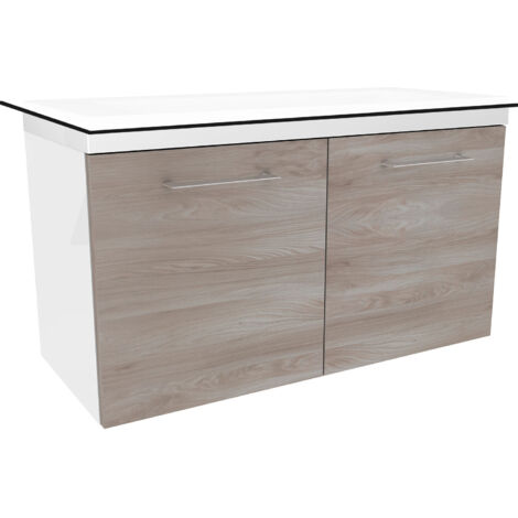FACKELMANN Lima Waschtischunterschrank 80cm Korpusfarbe: Weiß
