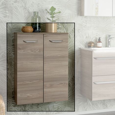 FACKELMANN Luxor Doppel-Midischrank - Steinesche - 60cm