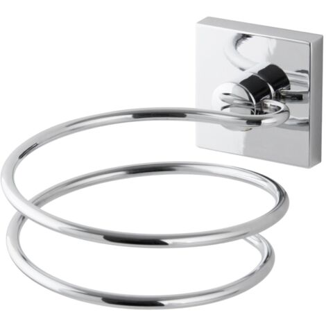 Fackelmann MARE Fönhalter Haartrocknerhalter Badzubehör Badaccessoires Verchromt"-"86749