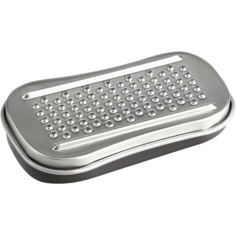 Fackelmann Muskatreibe mit Deckel 9 x 5 cm Küchenutensilien