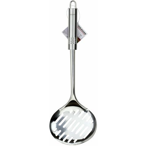 Fackelmann Nirosta Skimmer in Acciaio Inox, Inossidabile, Argento, 35 x 11.5 x 4 cm