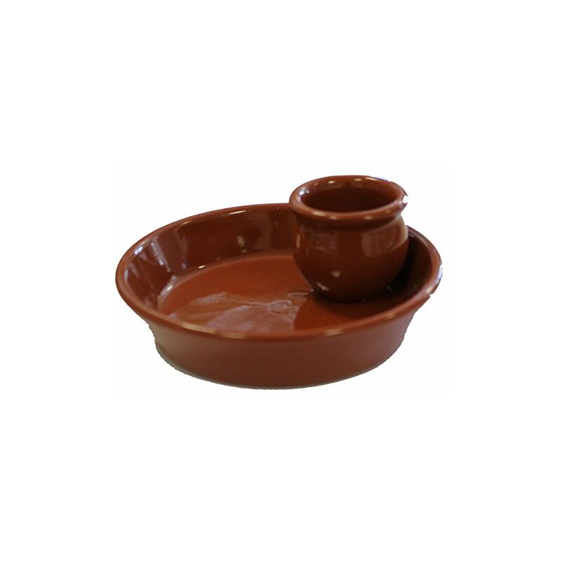 Piatto portaoliera Piccolo, in Ceramica, 13 x 5