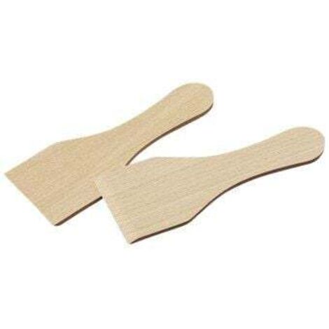 Fackelmann Raclettspachtel 13 x 4 cm, 2 Stück Raclettspachtel