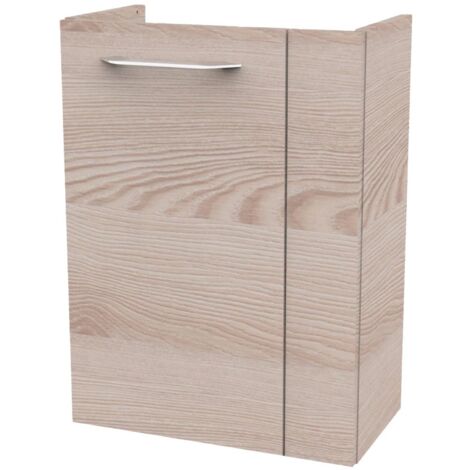 FACKELMANN SBC Beckenunterschrank 45 - Front Alaska Esche- Korpus