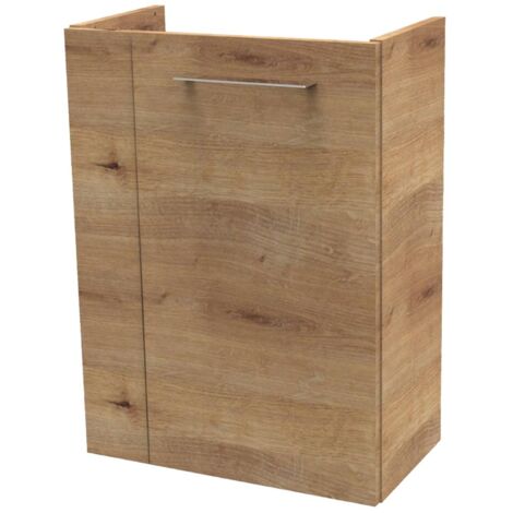 FACKELMANN SBC Beckenunterschrank 45 - Front Ast-Eiche - Korpus