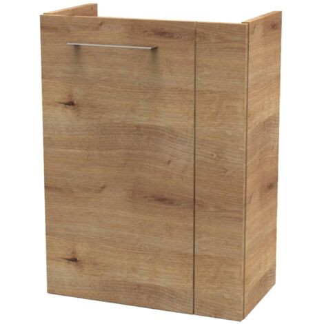 FACKELMANN SBC Beckenunterschrank 45 - Front Ast-Eiche - Korpus
