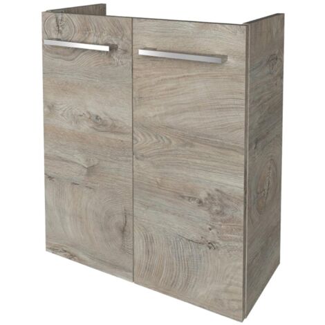 FACKELMANN SBC Beckenunterschrank 55 Nature-Oak-Optik