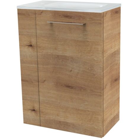 FACKELMANN Set SBC - Ast-Eiche rechts - 45 x 62 x 25