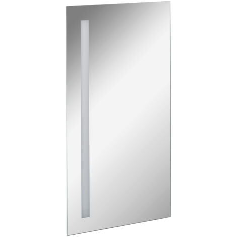 FACKELMANN Spiegelelement Linear - 40cm - mit Ambientebeleuchtung