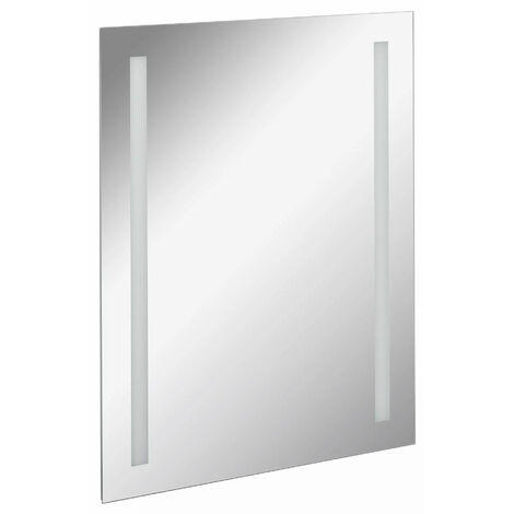 FACKELMANN Spiegelelement Linear - 60cm - mit Ambientebeleuchtung