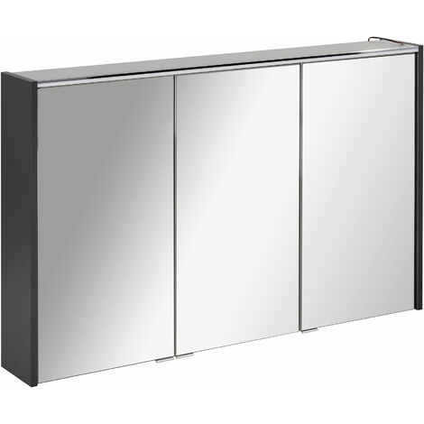 FACKELMANN Spiegelschrank DV 110 anthrazit