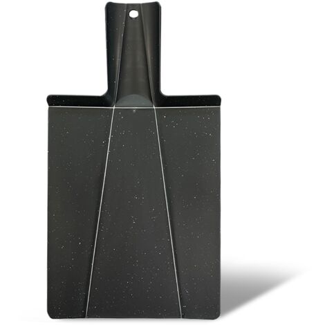 Fackelmann Tagliere Pieghevole in PP effetto granito, ideale per tagliare, affettare e preparare, foro incluso, lavabile in lavastoviglie, dimensione 38,5x21 cm