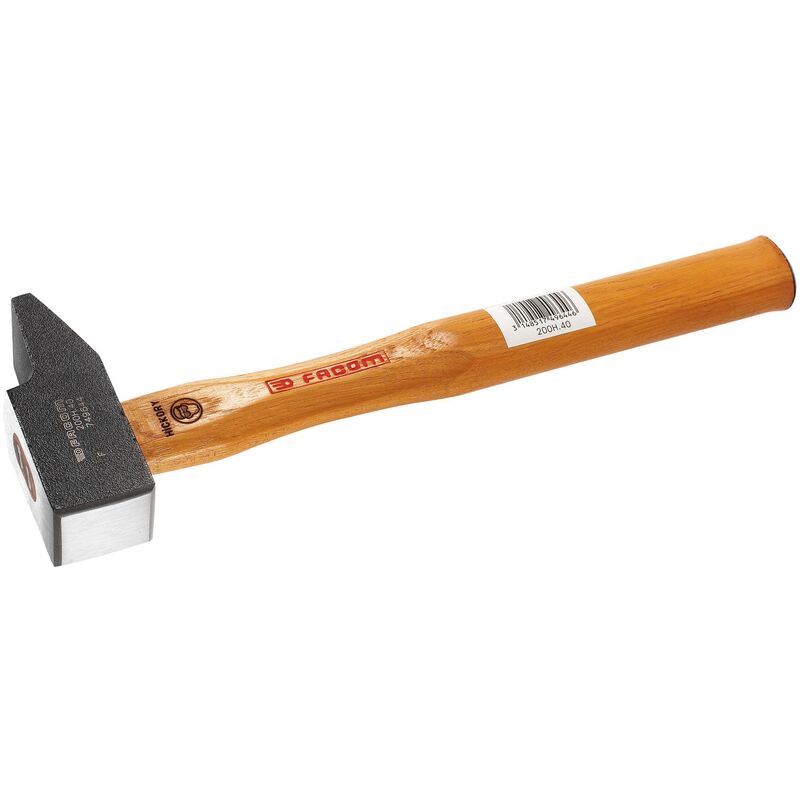 Marteau de mécanicien rivoir à manche bois Hickory 60mm Facom 200H.60