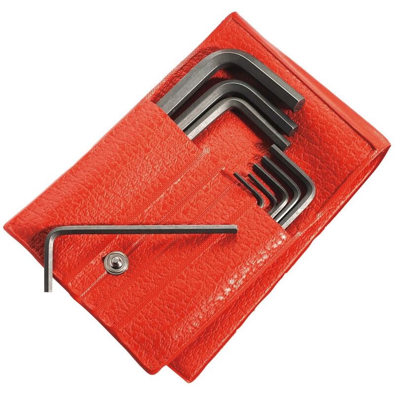Finish - Jeu de 13 clés mâles métriques 6 pans diamètres 3 à 19mm en trousse - facom - 82H.JL13