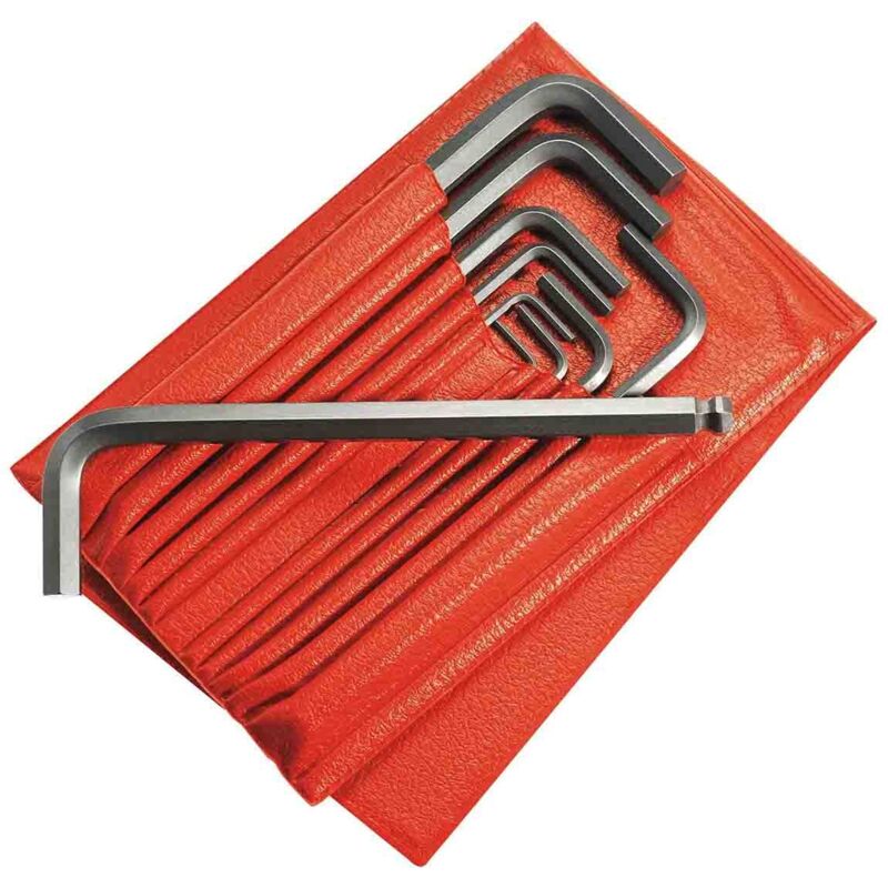 Jeu de clés Allen Facom 1.5mm Métrique Hexagonal 12 pièces , Bras Long, court ( Prix pour 1 )