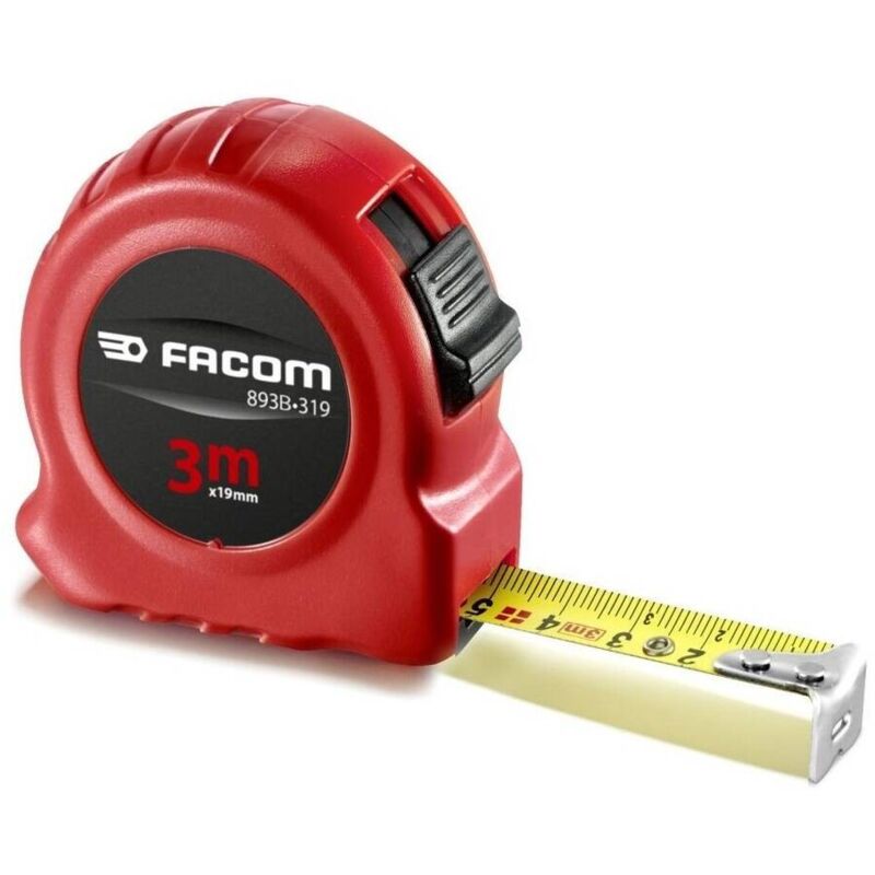 

893B.319 - Cinta Métrica Cuerpo ABS 3m x 19mm 2 Lados - Facom