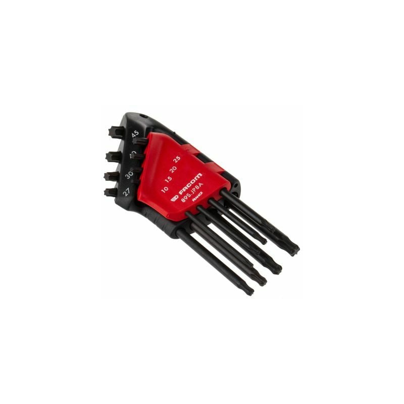 Facom - Jeu de clés Torx T10, T15, T20, T25, T27, T30, T40, T45 8 pièces ( Prix pour 1 )