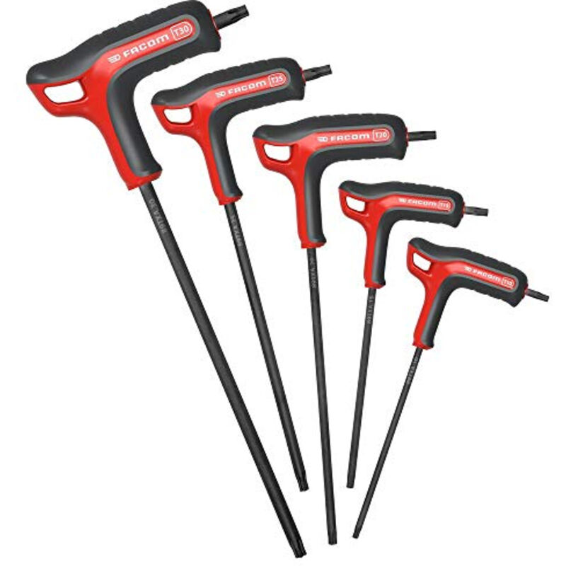 FACOM Jeu de 5 clés mâles Torx 89TXA.PB