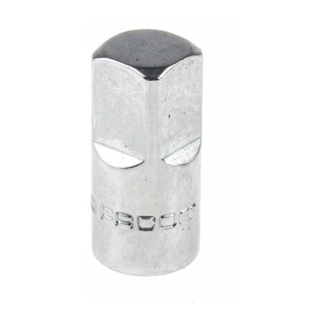 Facom – Adaptateur 1/4 pouce vers 3/8 pouce – Longueur 24.5 mm – Acier inoxydable – Pour douilles 3/8'' – Finition chrome