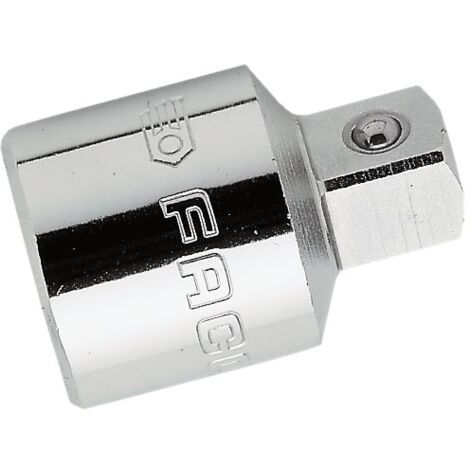 Facom – Réducteur 1/2'' à 3/8'' – Carré femelle 1/2'' – Carré mâle 3/8'' – Couple maximal 212 Nm – Longueur 33,5 mm – Diamètre 23 mm