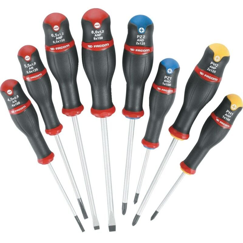 Facom - ProTwist Screwdriver Set, Set of 8