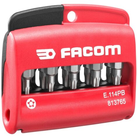 FACOM Bits Serie 1 - 10 Bits im Halter, Art.Nr. E.114PB