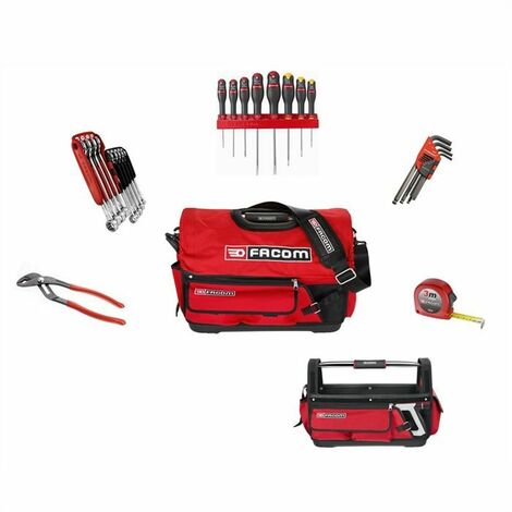 Facom BS.T20CM1PG Boîte textile probag + 28 Outils