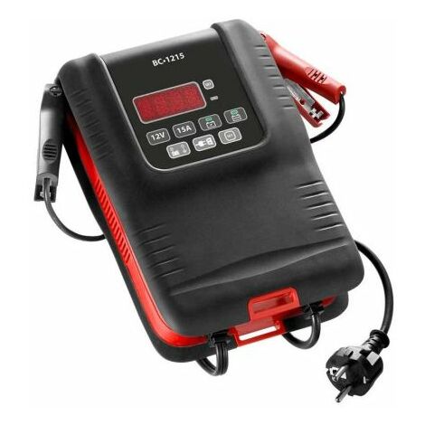 Facom – Chargeur de batterie 12V 15A – Fonction showroom – Compatible motos et véhicules légers – Charge rapide et sécurisée