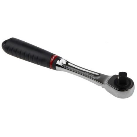 Facom – Clé à cliquet étanche 1/2 – Tête paume de main pour desserrage puissant – Double joint étanche aux poussières – Endurance testée sable et boue