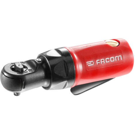 Facom – Clé à cliquet pneumatique 1/4' – Couple 10-60Nm – Pour espaces confinés – Moteur performant