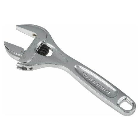 Facom – Clé à molette 30mm – Longueur 160mm – Acier chrome vanadium – Pour espaces confinés et chantiers humides