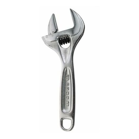 Facom – Clé à molette 40 mm – Longueur 200 mm – Corps en chrome – Accès optimal dans espaces restreints