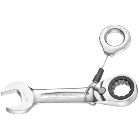 Facom Clés mixtes à cliquet courtes SLS 16mm
