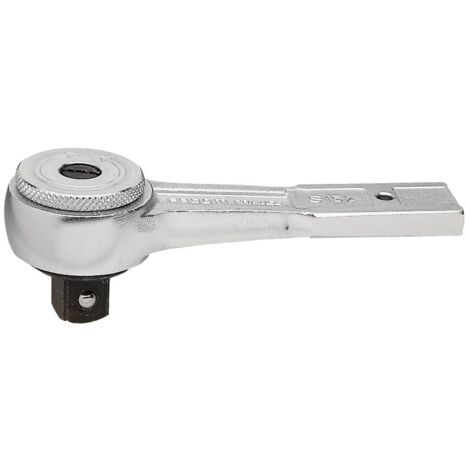 Facom – Cliquet 1/2' S.152 – Angle de reprise 5° – Acier haute qualité – Mécanisme à rochet pour serrages rapides