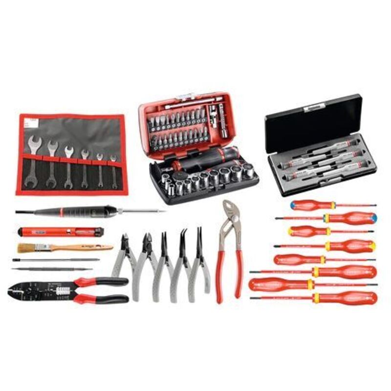 Mallette à outils pour Electriciens Facom Jeu de 69 pièces ( Prix pour 1 )