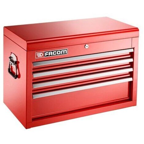 Facom – Coffret à outils 4 tiroirs 664 x 336 x 438mm – Boite de rangement pour outils – Pour espaces confinés – Matériaux résistants